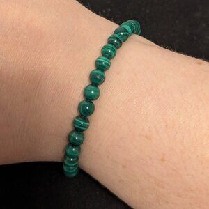 Malachite Stretch Bracelet
